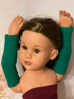 19.5" Gotz Happy Kidz Solid Color Arm Warmers