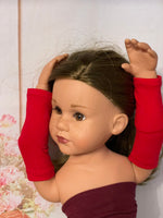 19.5" Gotz Happy Kidz Solid Color Arm Warmers