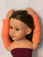 19.5" Gotz Happy Kidz Solid Color Arm Warmers