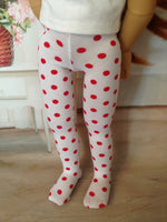 18" Kidz n Cats Christmas Tights