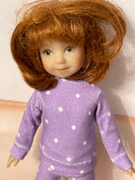 8" Heartstrings Print Long Sleeve T-shirt