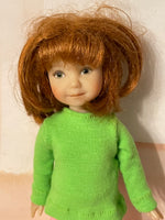 8" Effner Heartstrings Solid Color Long Sleeve T-shirt