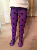 13" Effner Little Darling Print Tights