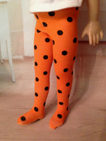 13" Effner Little Darling Print Tights