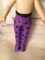 10" Patsy or Ann Estelle Halloween Tights