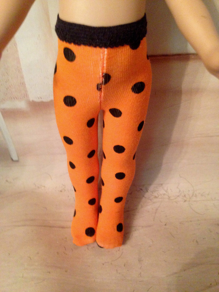 10" Patsy or Ann Estelle Halloween Tights