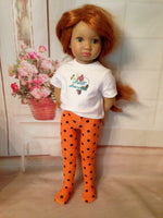 18" Kidz n Cats Halloween Tights