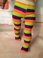 Halloween Tights for 18" American Girl doll