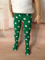 13" Effner Little Darling Print Tights