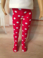 13" Effner Little Darling Print Tights