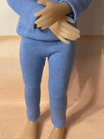 12" Ruby Red Galleria SIBLIES Solid Color Leggings