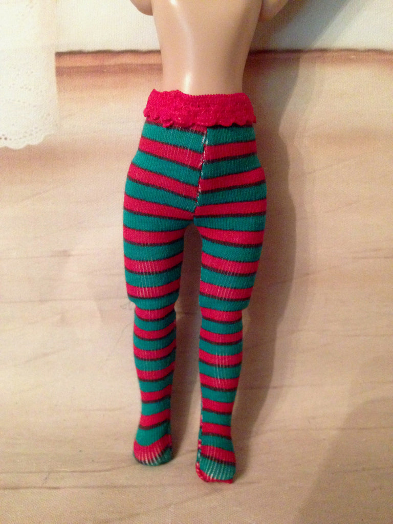8" Tiny Betsy Christmas Tights