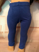 Solid Color Leggings for 18" American Girl doll