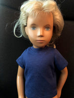 16" Sasha Solid Color Short Sleeve Crew Neck T-Shirt