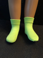 16" My Friend Mandy Solid Color Ankle Socks