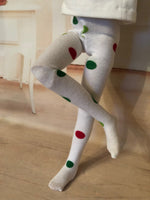12" Tonner Anne or Marley or 14" Patience Christmas Tights