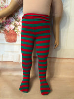 23" My Twinn Christmas Tights