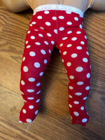 Christmas Tights for Bitty Baby