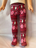 Valentine Tights for 14" Wellie Wishers doll