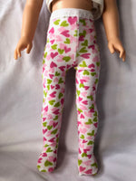 Valentine Tights for 14" Wellie Wishers doll