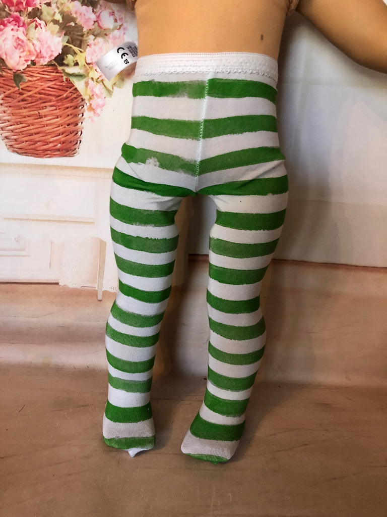 St Patrick's Day Tights for 18" American Girl doll