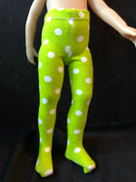 10" Effner Boneka Child Print Tights