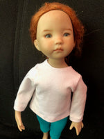 13" Effner Little Darling Solid Color Long Sleeve T-shirt