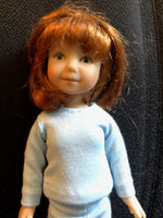 8" Effner Heartstrings Solid Color Long Sleeve T-shirt