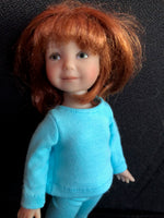 8" Effner Heartstrings Solid Color Long Sleeve T-shirt