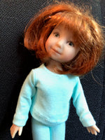 8" Effner Heartstrings Solid Color Long Sleeve T-shirt