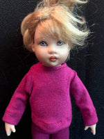 7" Riley Solid Color Long Sleeve T-shirt