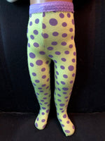 16" A Girl for All Time Halloween Tights