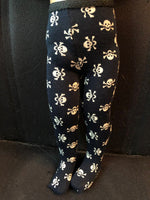 16" A Girl for All Time Halloween Tights