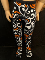 18" Kidz n Cats Halloween Tights
