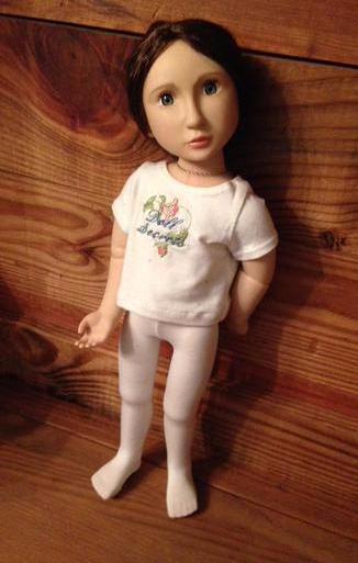 16" A Girl for All Time Solid Color Tights