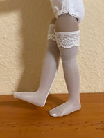 Sheer Stockings Thigh high tall socks for 12" Siblies dolls