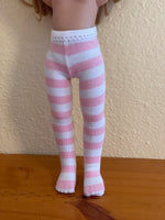 Valentine tights for 12.5" Paola Reina Las Amigas dolls