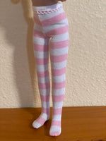 Valentine tights for 12" Marley or Anne or 14" Patience dolls