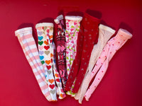 Valentine tights for 12" Marley or Anne or 14" Patience dolls