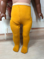 Solid Color Tights for 18" American Girl Dolls