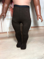 Solid Color Tights for 18" American Girl Dolls