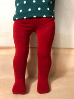 Solid Color Tights for 18" American Girl Dolls