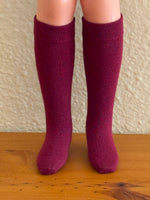 17" Crissy Solid Color Knee Socks
