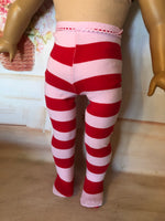 Valentine Tights for 18" American Girl Doll