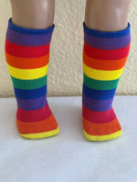 Print Knee socks for 18" American Girl doll
