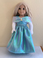 Long White opera gloves for 18" American Girl doll