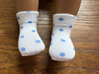 12" Baby Sasha Print Ankle Socks