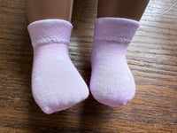 12" Baby Sasha Print Ankle Socks