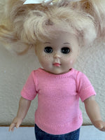 8" Ginny/MA Wendy Solid Color Short Sleeve T-shirt