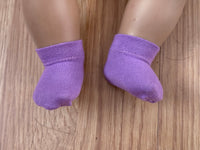 Solid Color Ankle Socks for 15" Bitty Baby doll